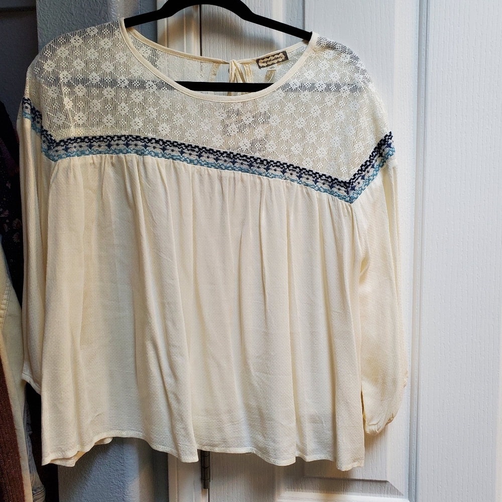 Long sleeve blouse